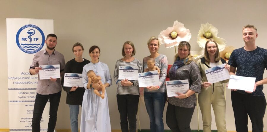 Обучающий курс «Грудничковое плавание для детей первого года жизни» — итоги